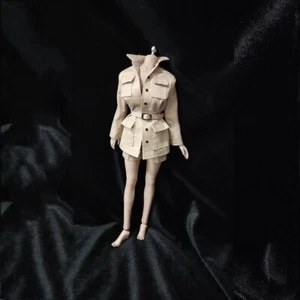 1/6 Female Retro Windbreaker Coat &Shorts Workwear Clothes For 12" PH TBL Figure - Picture 1 of 5