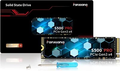 Fanxiang M.2 2280 NVMe SSD 256GB 512GB 1TB 2TB TLC Interne Festplatte PCIe Gen3 - Bild 1 von 4