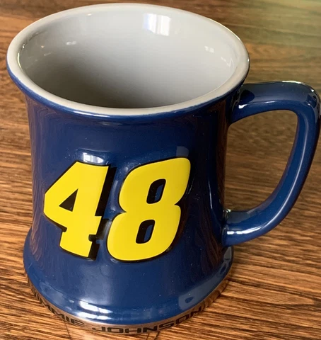 Nascar Jimmie Johnson #48 Signature Mug 16oz Cover