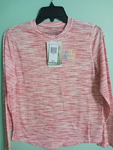 Reel Life Women's LS Coastal Performance Tee Bittersweet Fishing Outdoor Tee - Picture 1 of 6