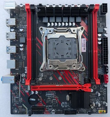 Mseoi X99M-V3 D3  - Sockel LGA 2011-3 - X99 DDR3 RAM - mATX Server Mainboard - Bild 1 von 2