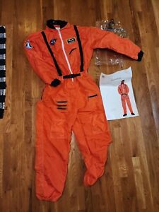 Astronaut Teen/Adult Costume (Orange), Standard