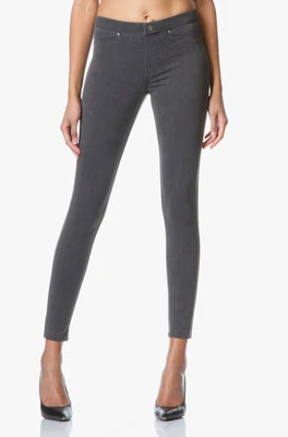 Legging de mezclilla elástico súper suave gris lavado hierro fundido HUE U15154 - Precio de venta sugerido por el fabricante $44 Foto 1 de 4
