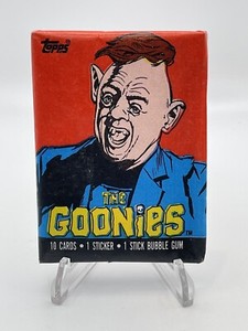 1985 The Goonies Sealed Trading Card Wax Pack from Topps Vintage