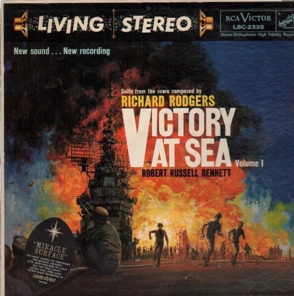 LP Richard Rodgers, Robert Russell Bennett,.. Victory At Sea Volume 1 RCA Vic - Bild 1 von 1