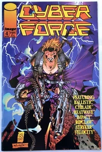 CYBERFORCE #4 Second Series (Image Comics, 1994) NM New Old Stock - Picture 1 of 7