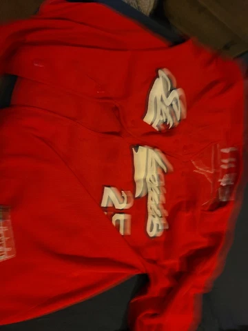 Vintage Mark McGuire Shirt Mens Extra Large Red St. Louis Cardinals 1998 MLB Cover