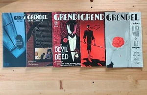 Dark Horse Comics Grendel Teufel von Urkunde schwarz weiß # 3 4 Teufelskind # 1 2 SET - Bild 1 von 22