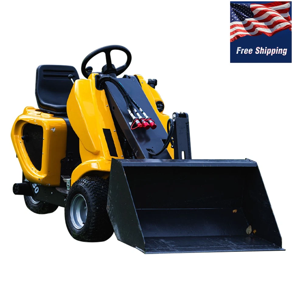 1 Ton 2204lbs EPA Wheeled Hydraulic Loader 23HP 740cc Petrol Rato Engine On Sale - Image 1 of 4