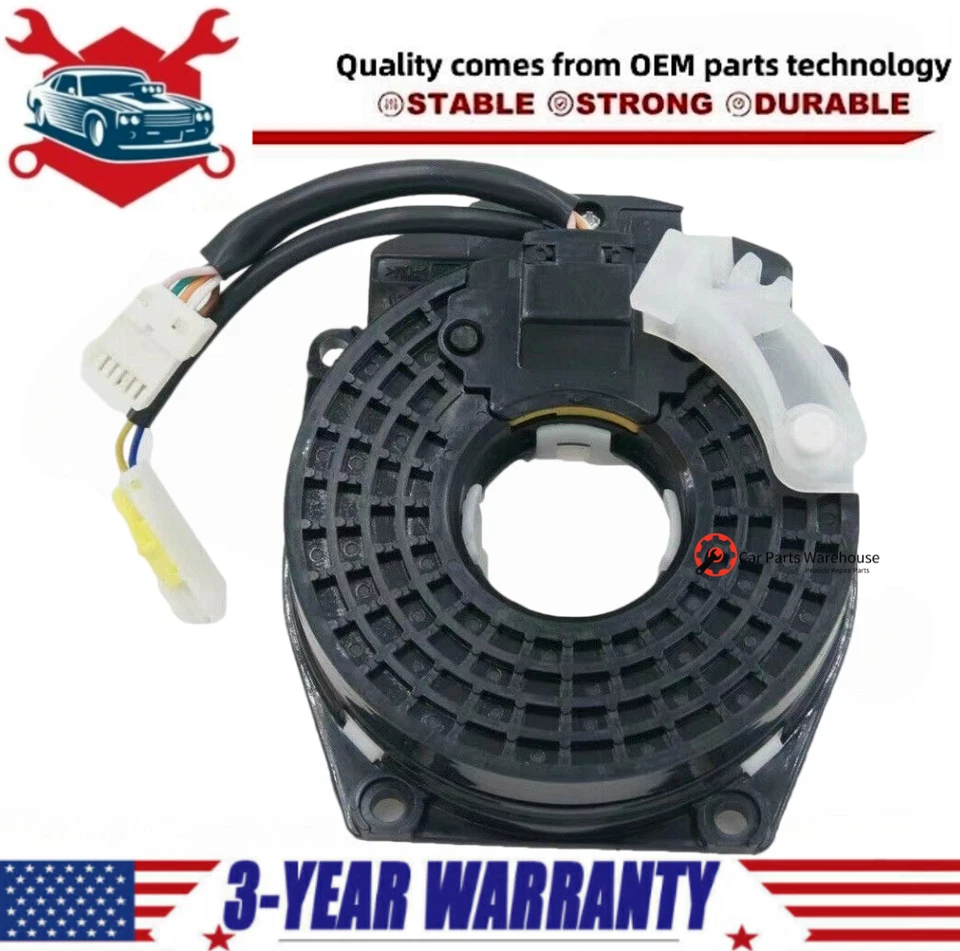 Clockspring Fits Infiniti G20 2000-2002 ,I30 2000 , Q45 1998-2001 QX4 2000-2001 - Imagem 1 de 4