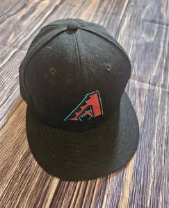 NUEVA ERA 59FIFTY "ARIZONA DIAMONDBACKS" Gorra de Béisbol Negra Talla 7 3/8 - Imagen 1 de 4