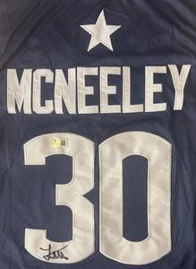 Liam McNeeley Signed Autographed UCONN Huskies Jersey Beckett COA - Picture 1 of 4
