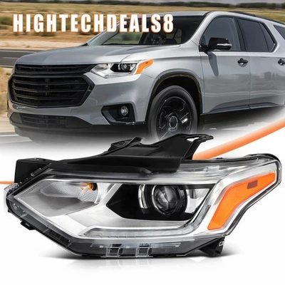 Faros para Chevrolet Traverse 2018-2021 con proyector LED DRL lado izquierdo del conductor Foto 1 de 4