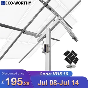ECO-WORTHY Solar Panel Kit Tracking System Dual Axis with Tracker Controller - Picture 1 of 10