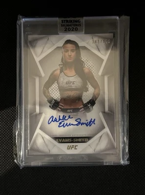 Ashley Evans-Smith 2020 Topps UFC Striking Signatures /408 - Image 1 of 2