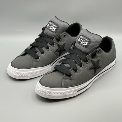 Converse Men's 11 Sneakers Gray Puff Star Street Skate Low Tops A14729C - image 1 of 4