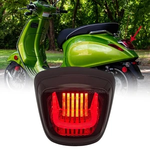 LED Tail Light DRL Brake Lamp For Vespa Sprint Primavera 50 125 150 Elettrica - Picture 1 of 11