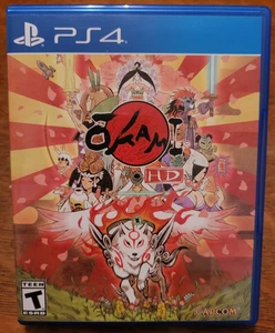 OKAMI HD Sony PlayStation 4 COMPLETO TESTATO Action Adventure Capcom PS4 RARO CIB - Foto 1 di 2