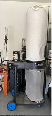 Colector de polvo Delta 50-767 T2 1,5 HP TIPO 2 EXCELENTE ESTADO Foto 1 de 3