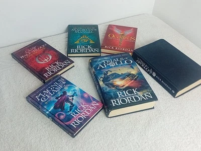 Rick Riordan Book Bundle – Percy Jackson  Trials of Apollo - Hardback Bundle  - Image 1 of 4