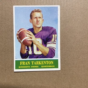 1964 Philadelphia Gum Football #109 - Fran Tarkenton - Picture 1 of 2
