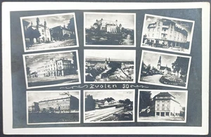 SLOVAKIA ZVOLEN SYNAGOGUE MULTI-PHOTO POSTCARD Jewish Synagogue - Picture 1 of 2