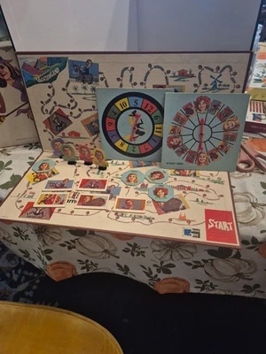 Vintage 1965 GAME GEMS BEWITCHED BOARD GAME 100% COMPLETE IN GOOD CONDITION. - Image 1 of 4