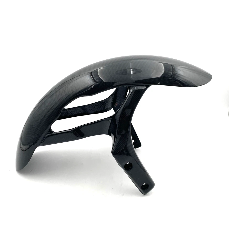 LEER Guardabarros delantero de fibra de carbono Ducati 56410131 91-98 Supersport 750 900 Foto 1 de 4