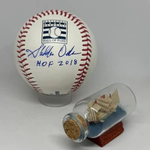 Baseball firmato Sheldon Ocker Rawlings HOF logo JSA COA BBWAA Spink Writer A4185 - Foto 1 di 1