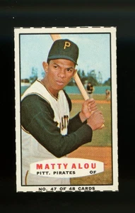 1967 Bazooka Matty Alou Full Borders EX (SMALL CREASE) - Picture 1 of 2