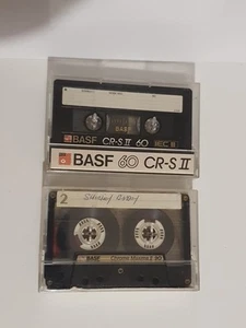 2 x BASF - CRS II-60 / CM II-90 - High Position - Type 2 - Cassette Tape - Used - Picture 1 of 10