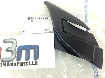 Chevrolet Silverado Avalanche Tahoe GMC Sierra LH Cowl Grille END CAP new OEM - Image 1 of 3