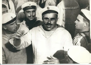 LE CUIRASSE POTEMKINE - 1925 - S.EISENSTEIN - A.ANTONOV -TOURNAGE  - Bild 1 von 1