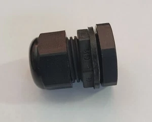 (20 pcs) WEYER 1/2" NPT Straight Black Liquid Tight Connectors Fittings with NUT - Picture 1 of 3