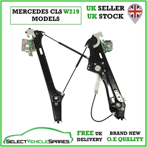 NEW MERCEDES CLS C219 PASSENGER SIDE FRONT LEFT DOOR WINDOW REGULATOR 2005-2010 - Picture 1 of 6