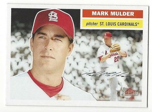 MARK MULDER 2005 Topps Heritage #4 NM-MT MLB St. Louis Cardinals