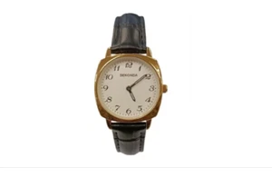 Reloj de cuarzo Sekonda para mujer con correa de cuero negro esfera blanca 40437 - Imagen 1 de 2