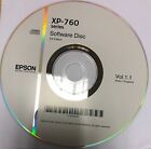 Original Epson XP-760 Series Software Disc Vol. 1.1