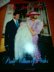 GIRA Revista Brillante del Bebé Real Príncipe William de Gales 1982 - Imagen 1 de 10