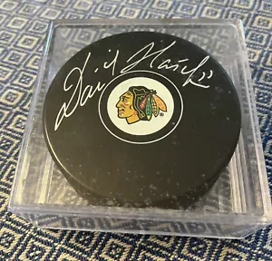 DOMINIK HASEK Chicago Blackhawks Autograph Puck - Picture 1 of 3