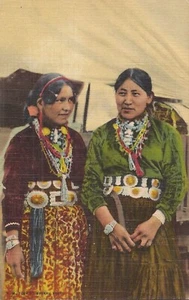 NATIVE AMERICAN:  Navajo Women - 1938 - Picture 1 of 2