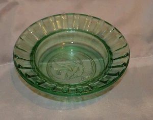 MGM Grand Casino Lion Green Glass Votive or Trinket bowl Souvenir - Picture 1 of 4