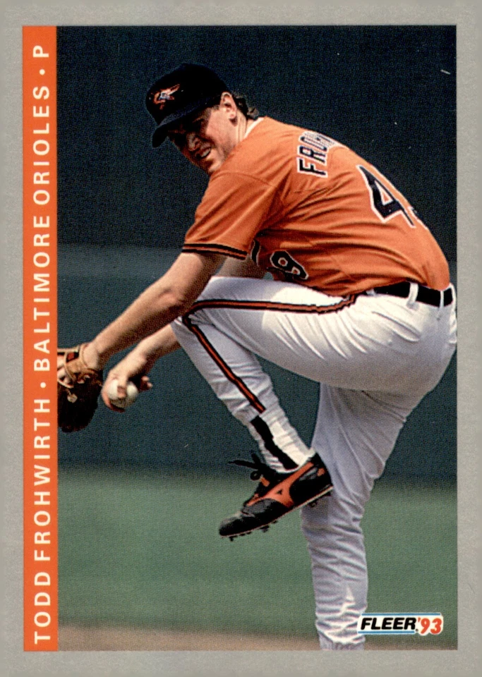 S6R12: 1993 Fleer Baseball Card Pick 1-250 - Image 1 of 1