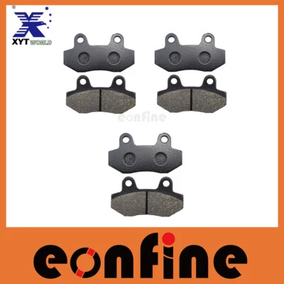 Pastilhas de freio dianteiras traseiras para HYOSUNG GT 650 R 2007 2008 - Imagem 1 de 2