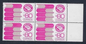 EXPORTA 80p "BOOKS-LIBROS" B4  sc#1133A ex#165  PPR#8 Cv$ (E222b)* - Picture 1 of 1