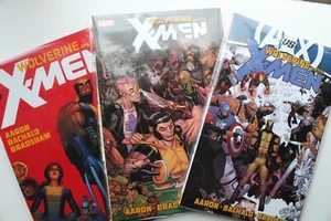 Wolverine & X-Men VOL. 1 2 3 TPB MSRP $49.97 (#'s 1 - 13 ) 2012 Marvel - Picture 1 of 10