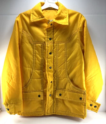 Vintage Medium Yamaha Original Molly Design Yellow Jacket Motocross Racing - Image 1 of 4