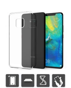 COVER CUSTODIA  TRASPARENTE TPU SILICONE PER HUAWEI MATE 20 PRO - Foto 1 di 1