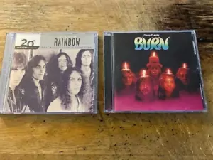 Ritchie Blackmore ""Best of Rainbow"" & Deep Purple ""Burn"" CD Bundle - Bild 1 von 5