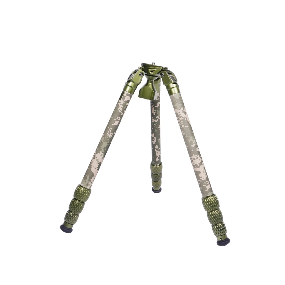 Sirui CT-3204 Pro Carbon 4-Step Tripod Legs Only Green Digi Camo Flat/75mm Bowl
